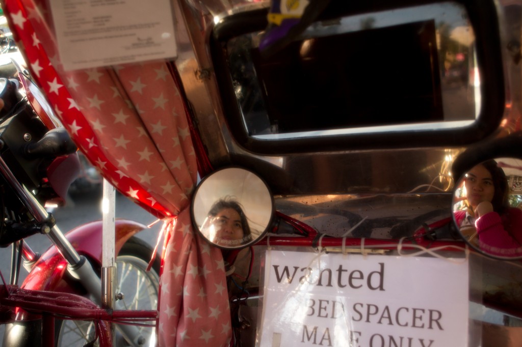 Tricycle ride with Kryzl to meet our community partners in Silonay.