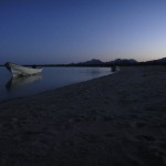 Isla Tiburon by night