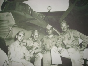 Personnel stationed at Midway during WWII (photo from the National Archives) 