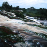The distant roar of Kongou falls of which this is a small part can be heard deep in the jungle…