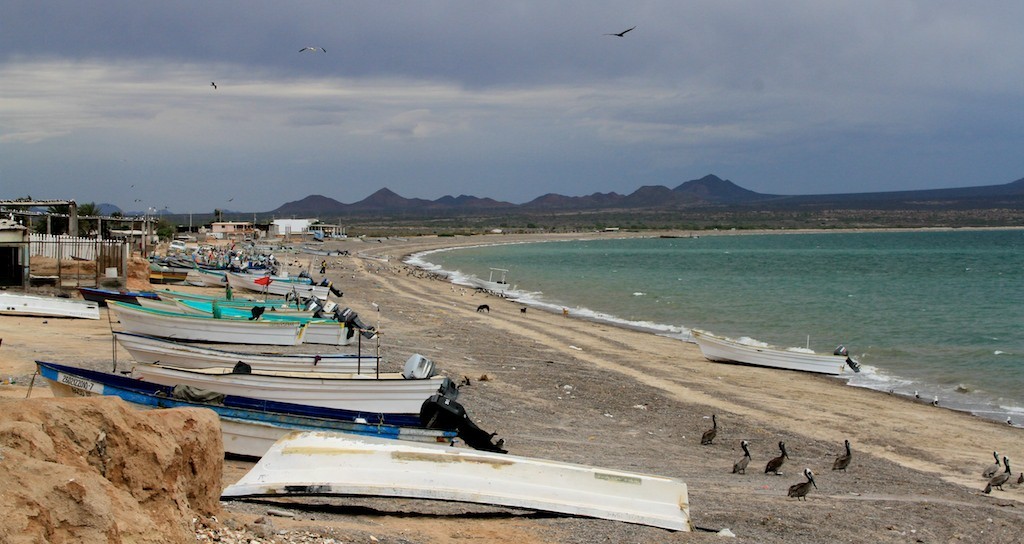 The fishing village of Puerto Libertad
