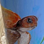 sea turtle, art, nature, florida