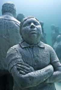 http://www.underwatersculpture.com/sculptures/the-silent-evolution/